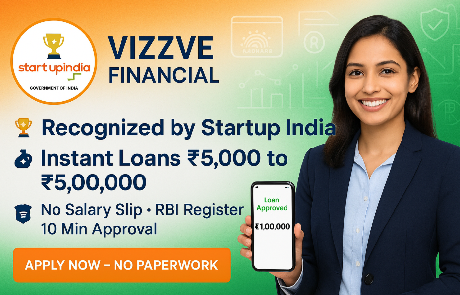 Vizzve Financial – A Govt-Recognized Loan App for Instant Approval in 2025